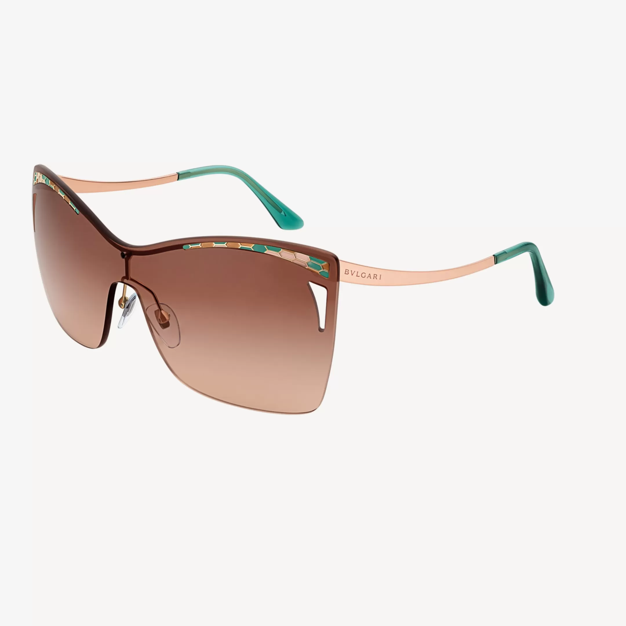 BVLGARI Serpenti Sonnenbrille Orange Cheap