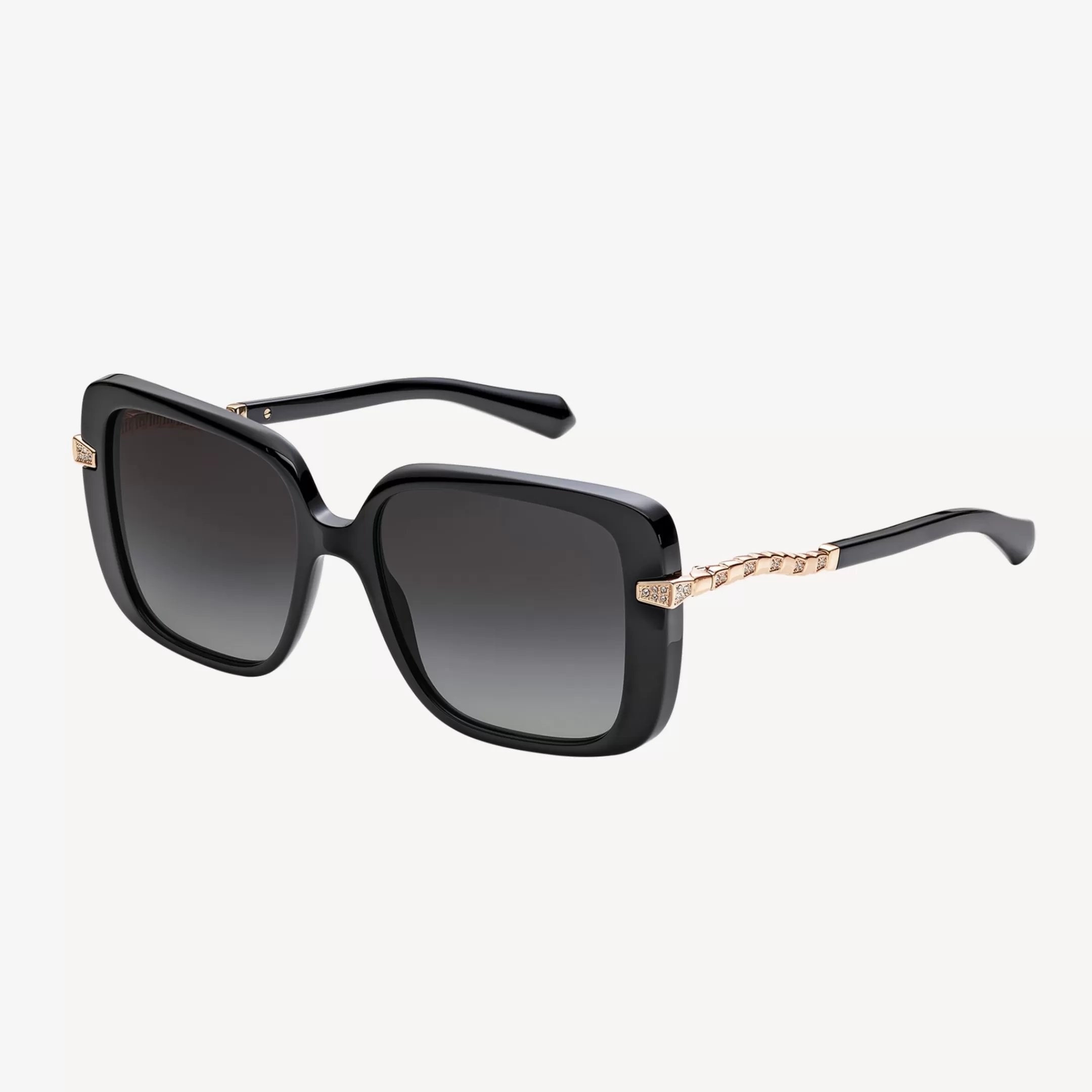 BVLGARI Serpenti Sonnenbrille Schwarz Best Sale