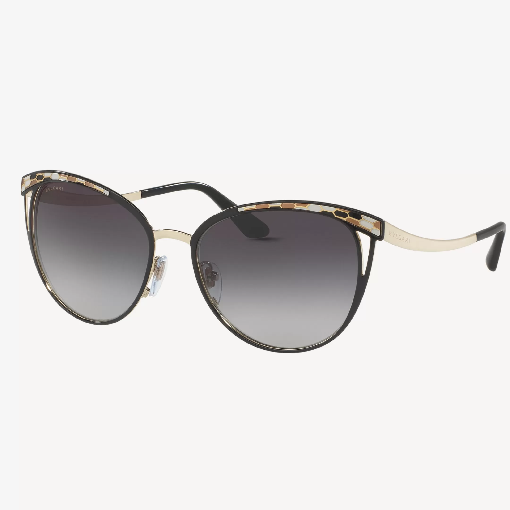 BVLGARI Serpenti Sonnenbrille Schwarz Online