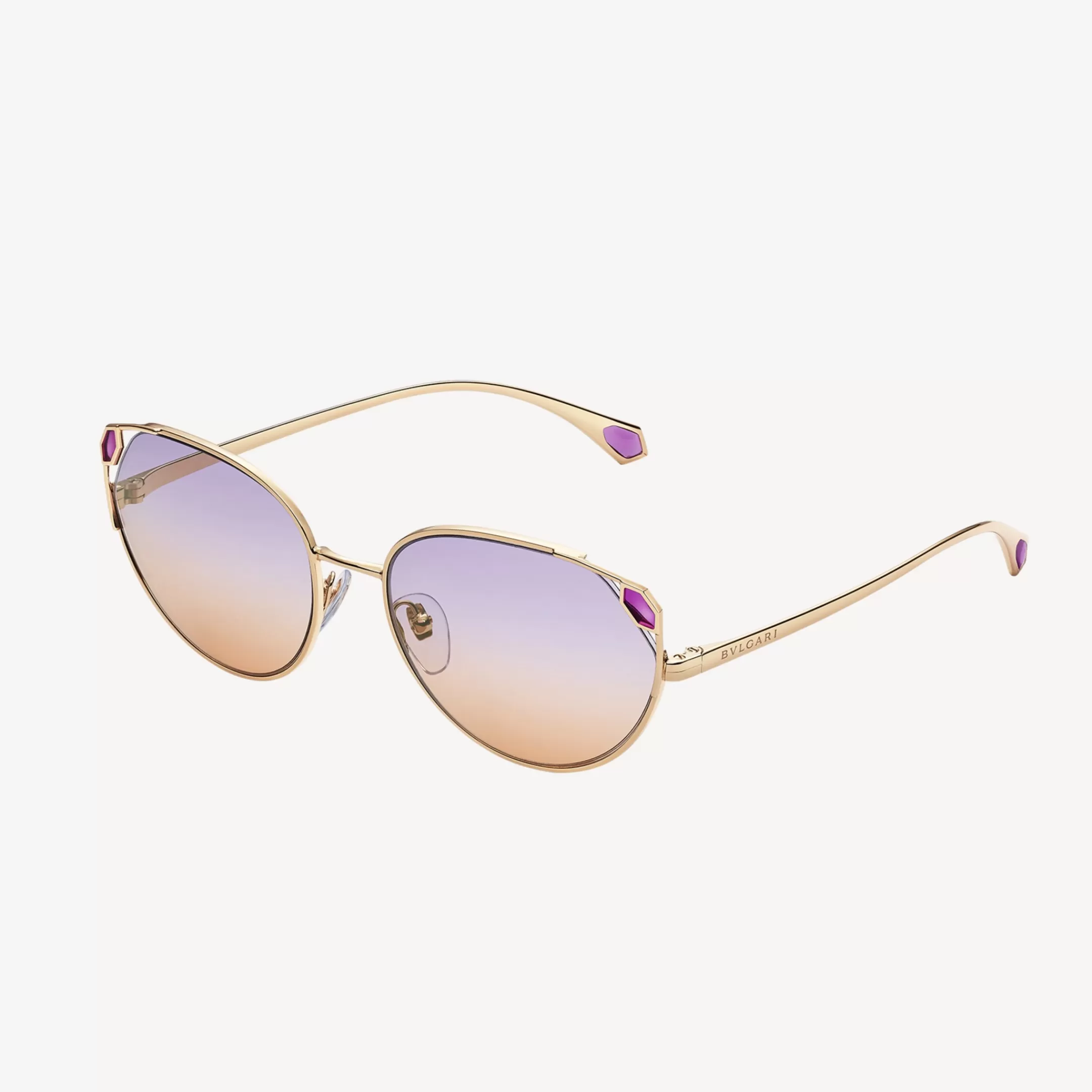 BVLGARI Serpenti Sonnenbrille Violett Fashion