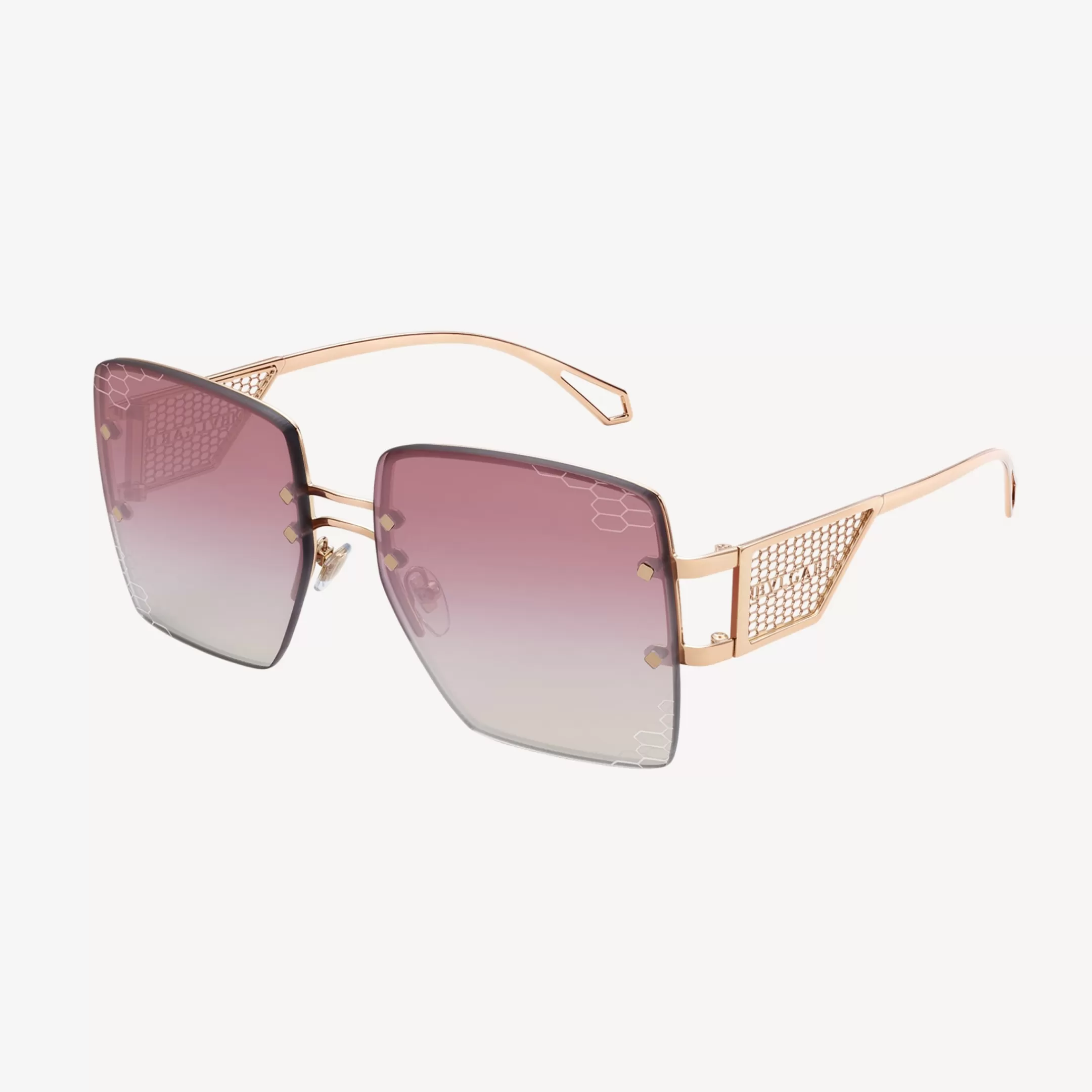 BVLGARI Serpenti Sonnenbrille Rosa Flash Sale