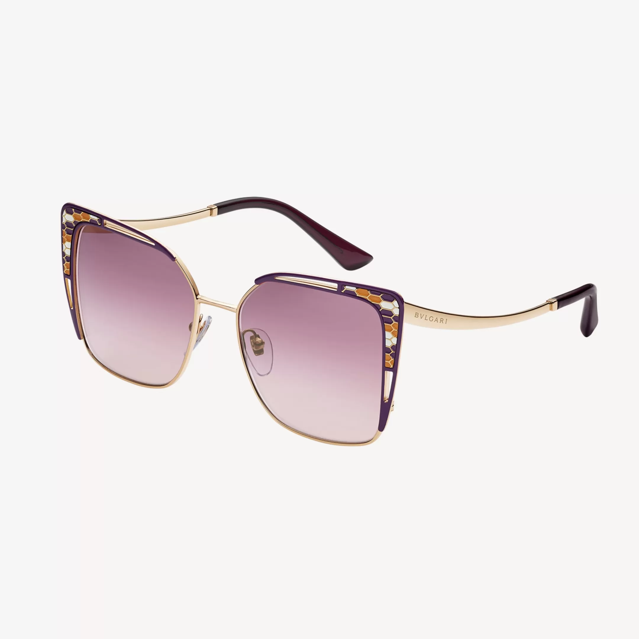 BVLGARI Serpenti Sonnenbrille Violett Clearance