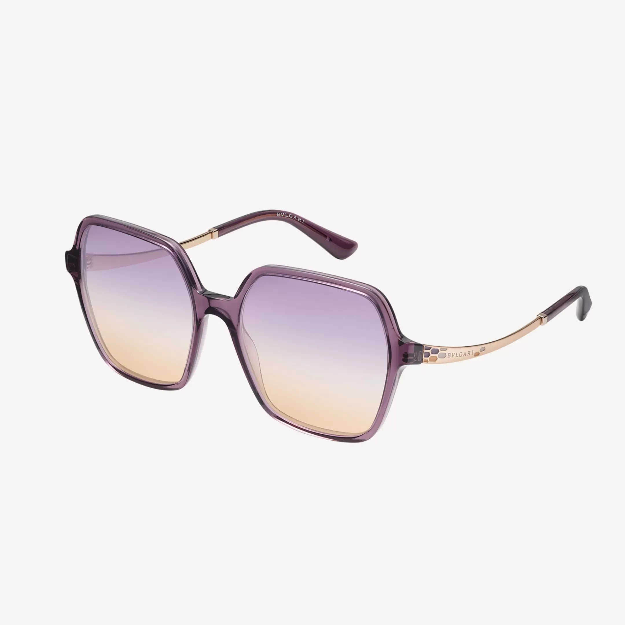 BVLGARI Serpenti Sonnenbrille Violett Discount
