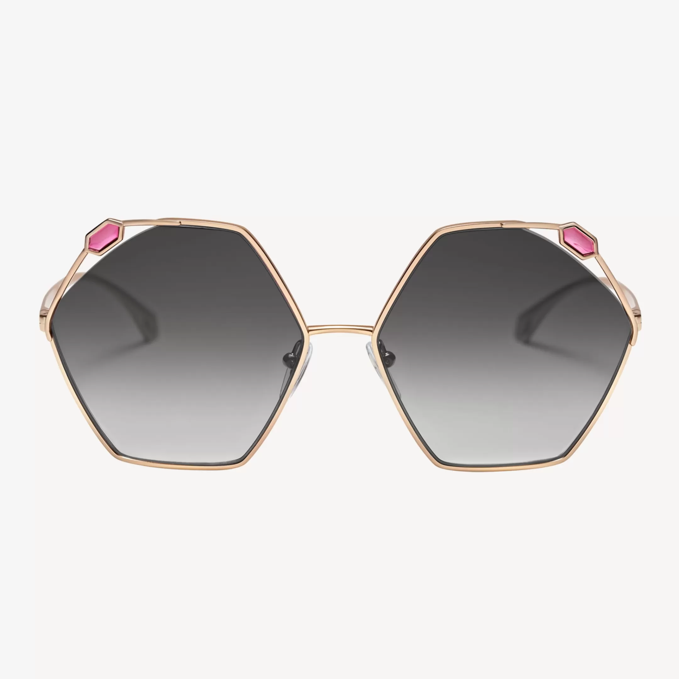 BVLGARI Serpenti Sonnenbrille Grau New