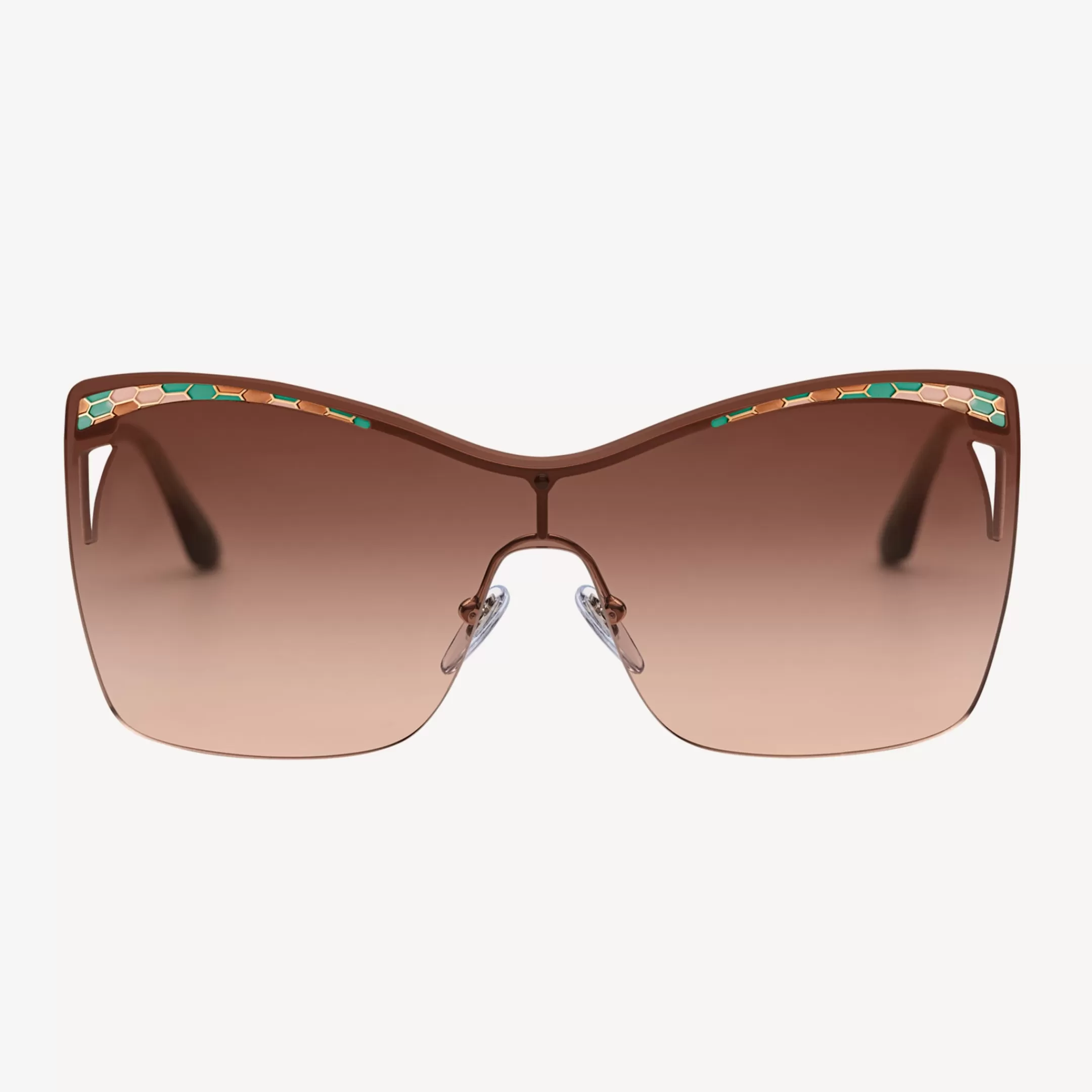 BVLGARI Serpenti Sonnenbrille Orange Cheap