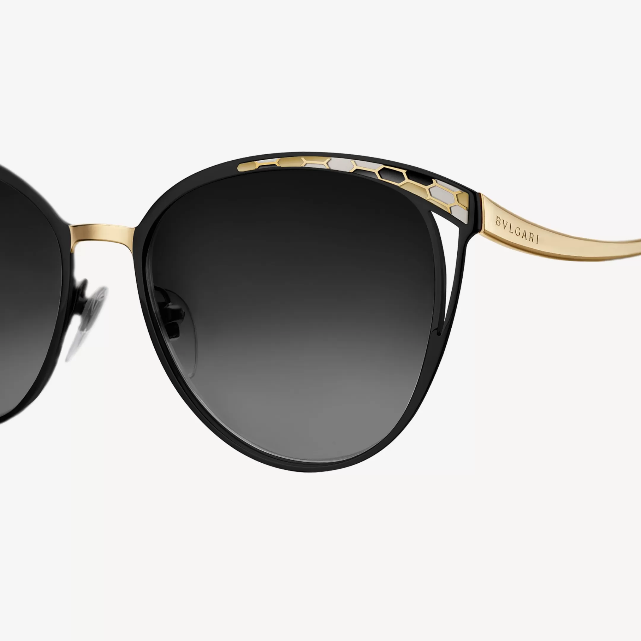 BVLGARI Serpenti Sonnenbrille Schwarz Online