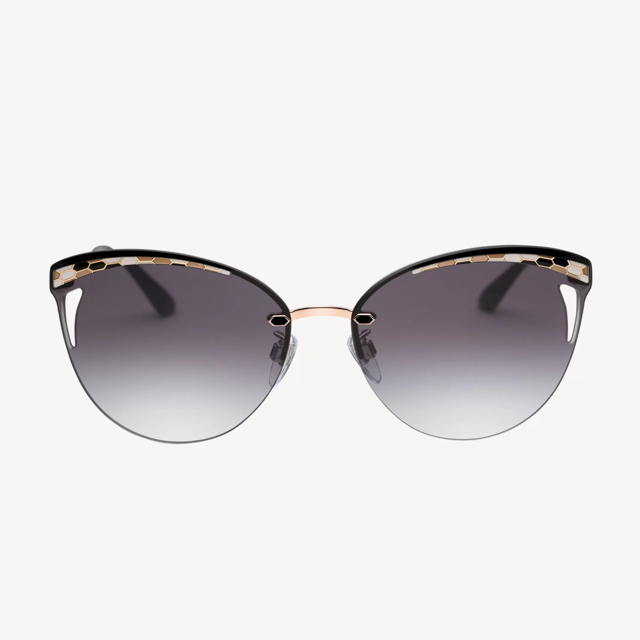 BVLGARI Serpenti Sonnenbrille Schwarz/Gold Hot