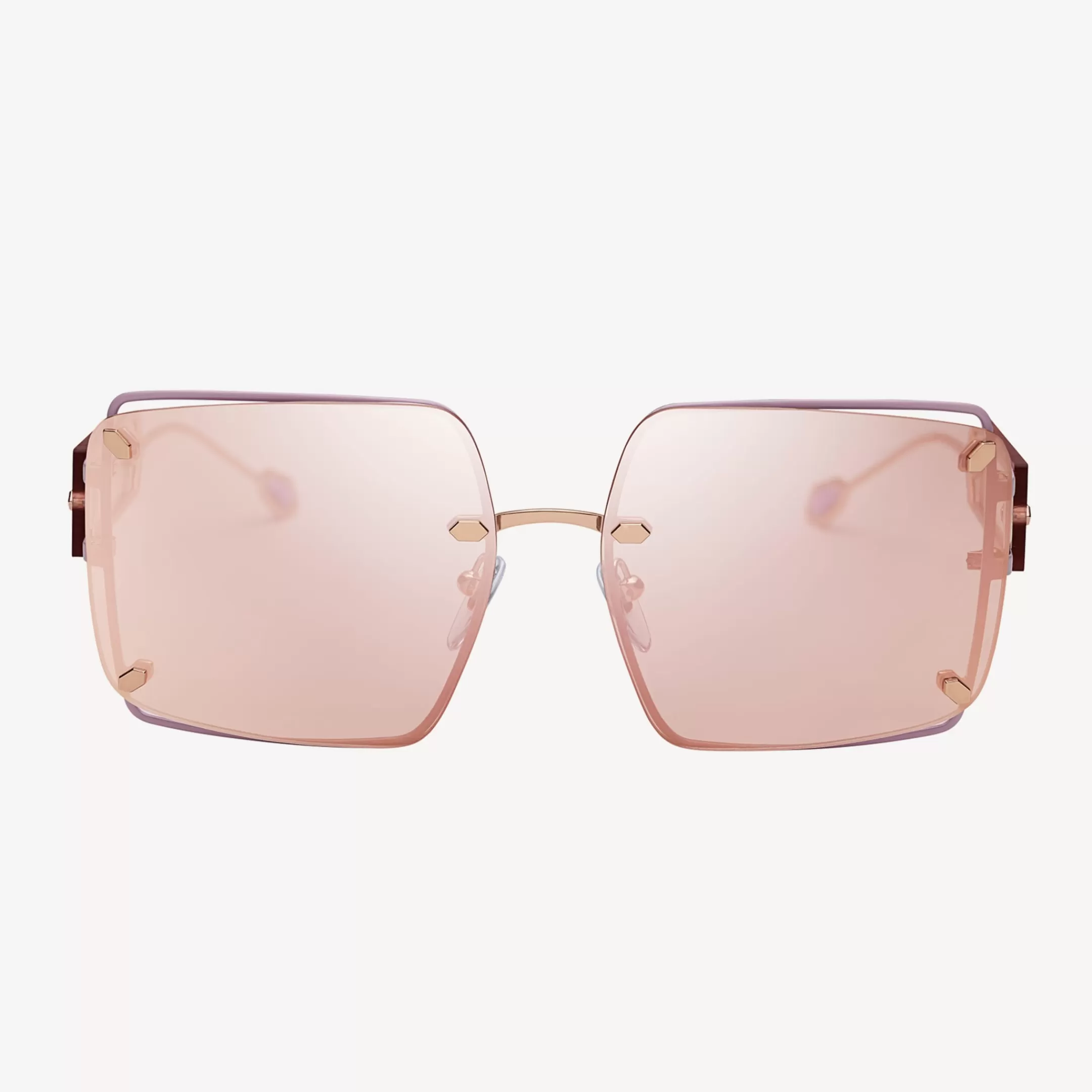 BVLGARI Serpenti Sonnenbrille Rosa Clearance