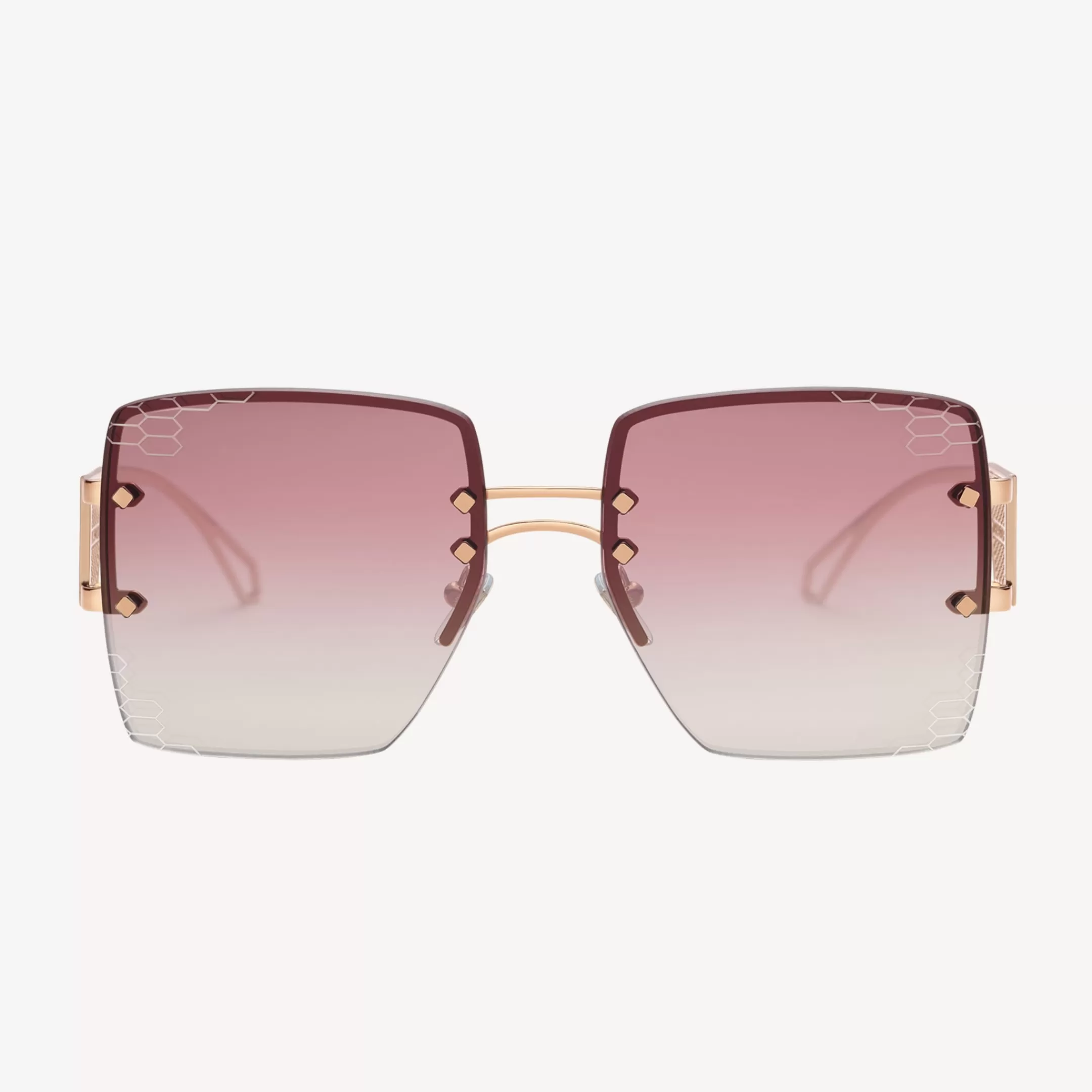 BVLGARI Serpenti Sonnenbrille Rosa Flash Sale