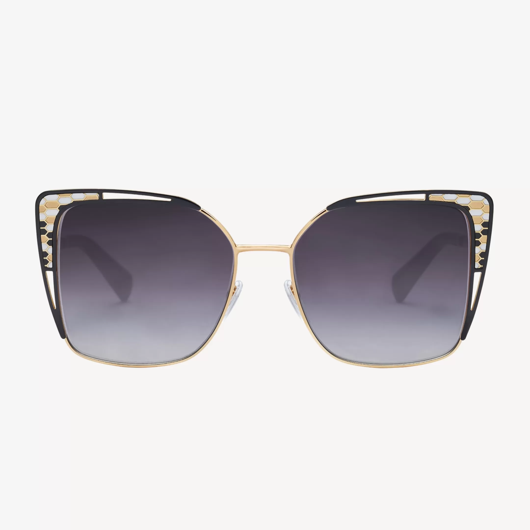 BVLGARI Serpenti Sonnenbrille Grau New
