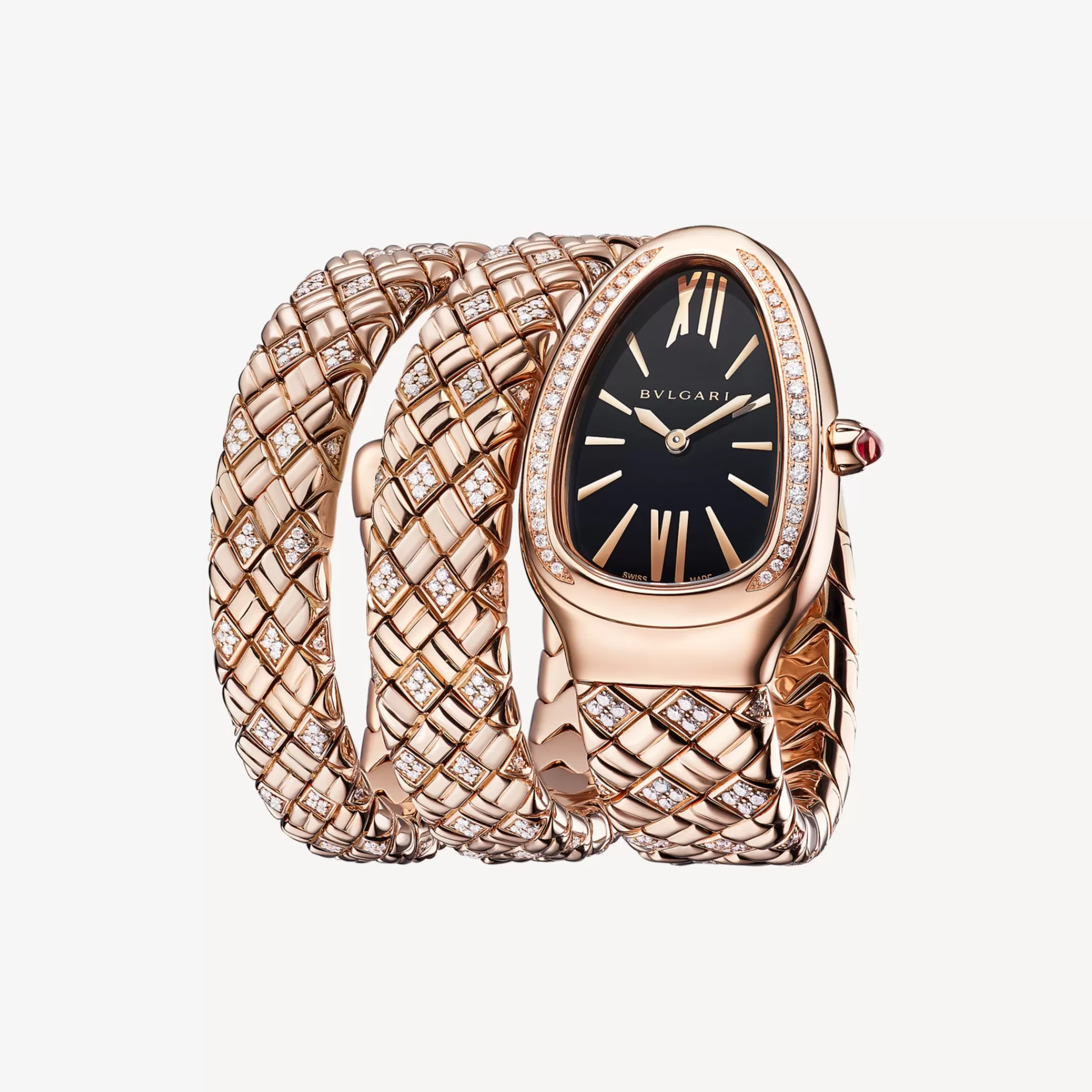 BVLGARI Serpenti Spiga Uhr Gold Clearance