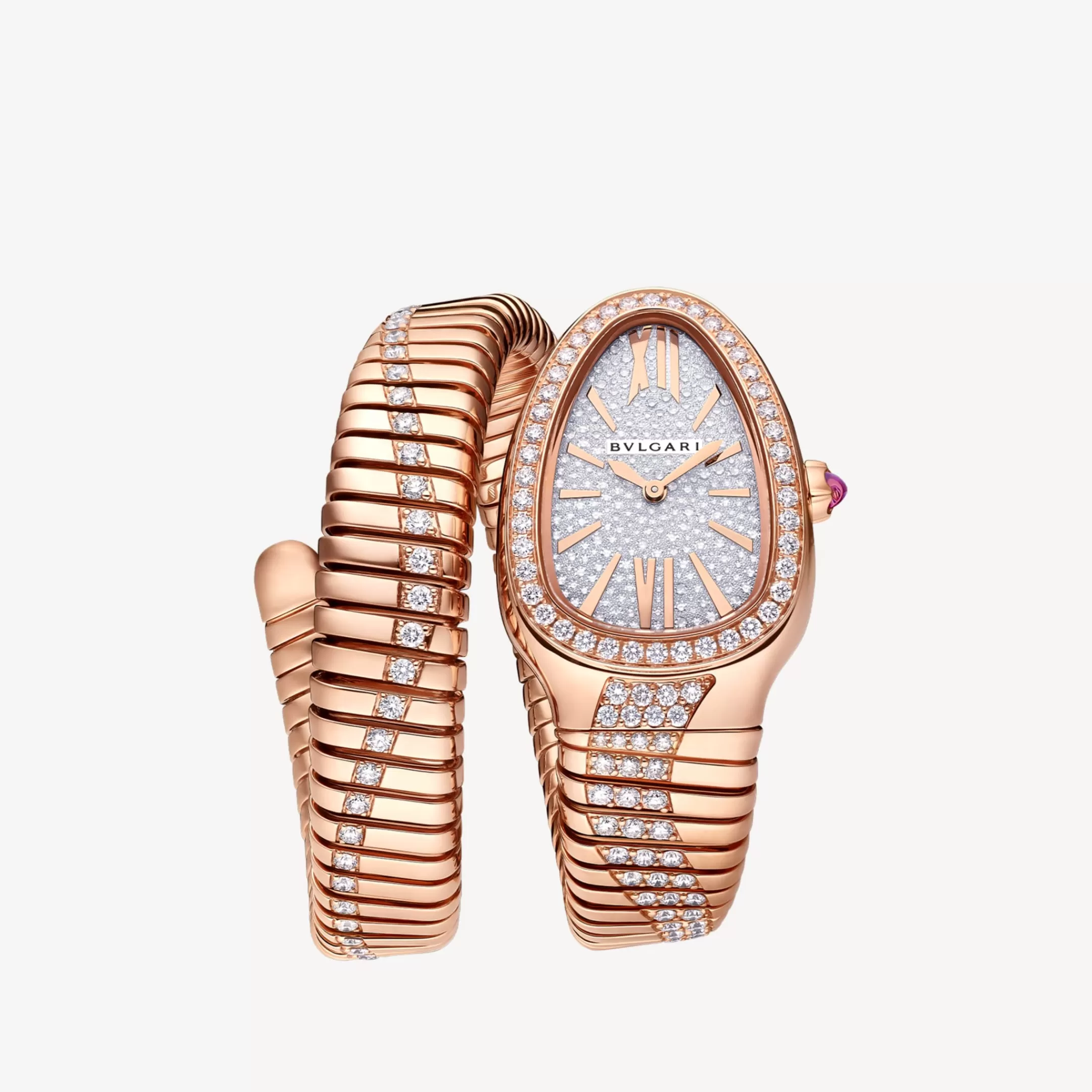 BVLGARI Serpenti Tubogas Uhr Rosa Clearance