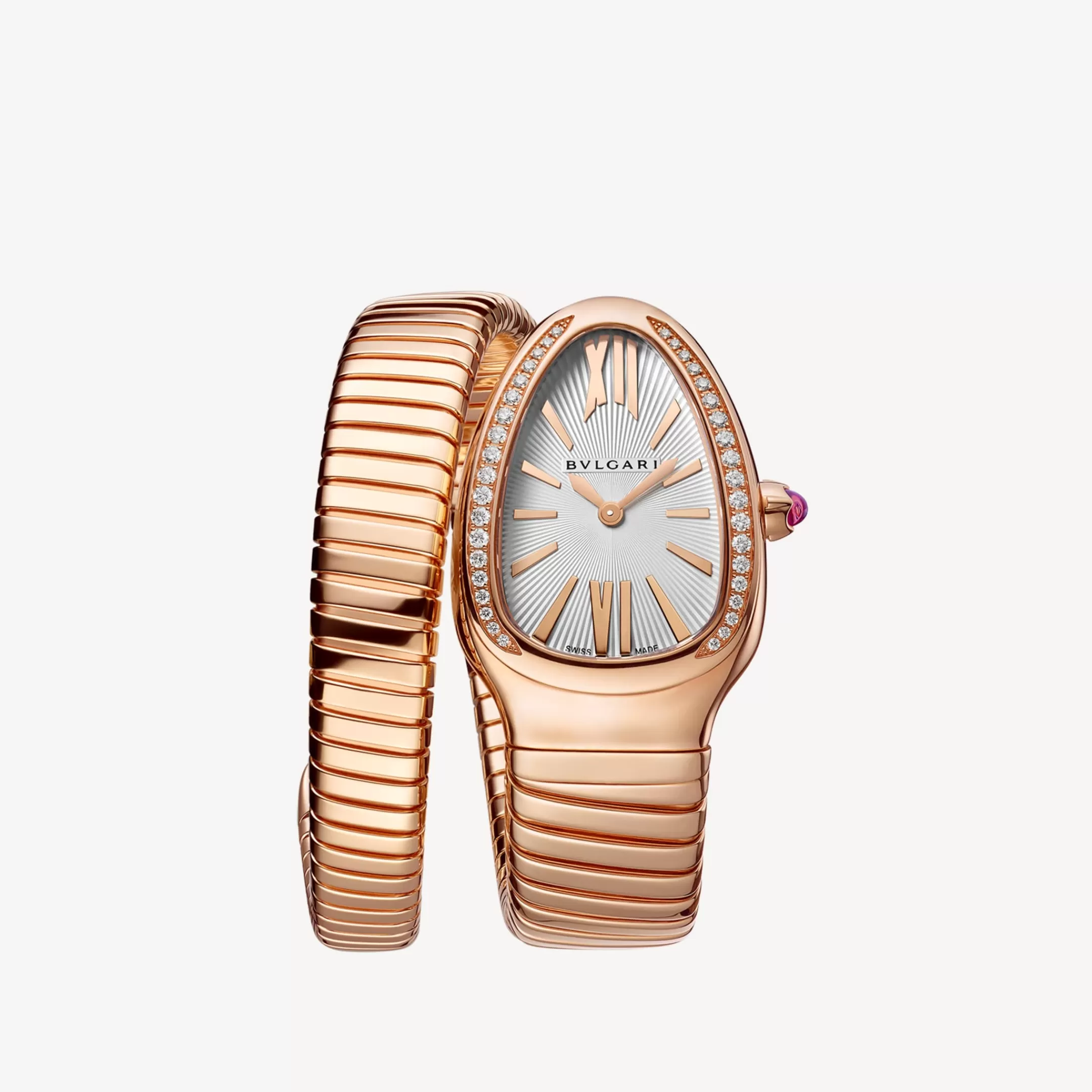 BVLGARI Serpenti Tubogas Uhr Weiss Best