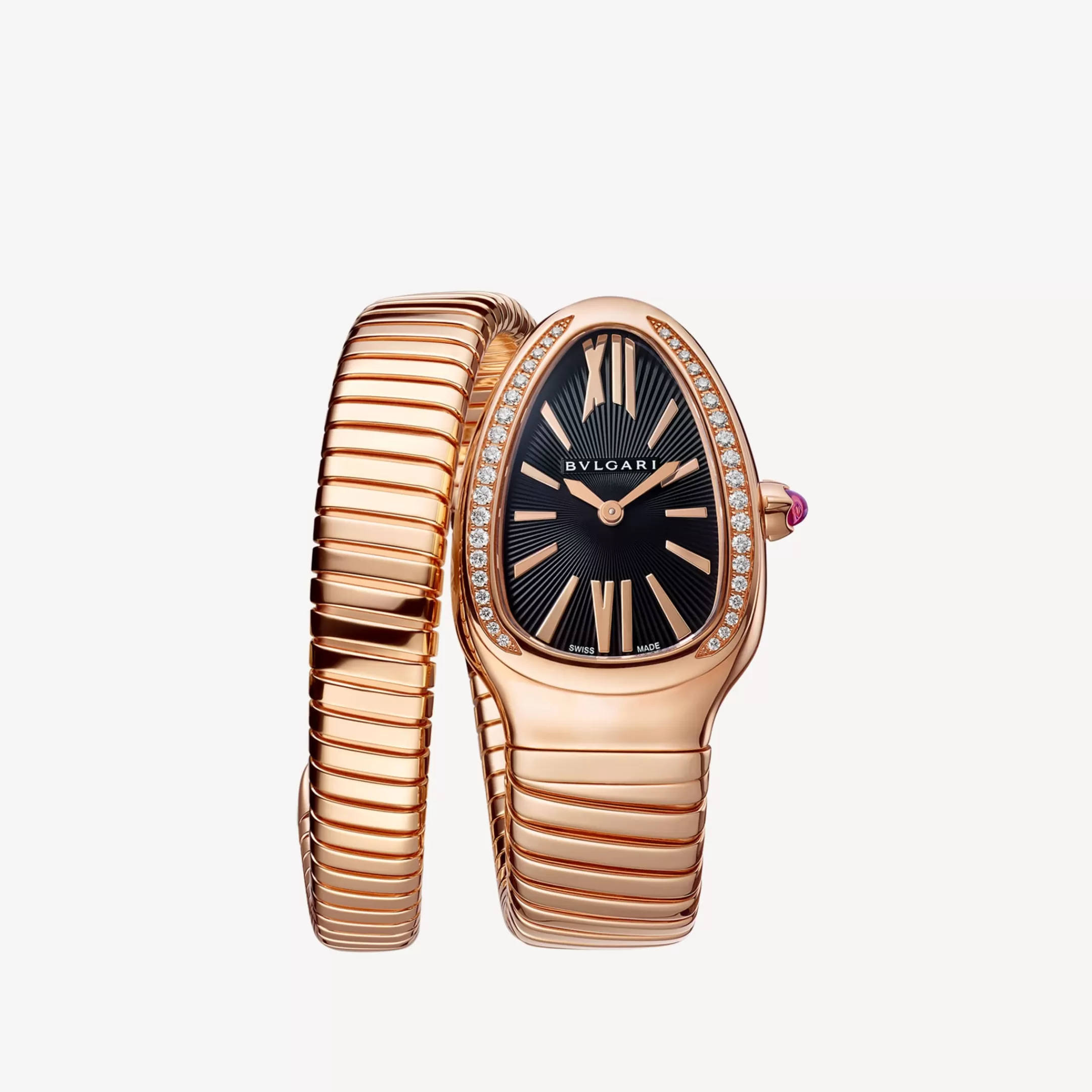 BVLGARI Serpenti Tubogas Uhr Schwarz Best Sale