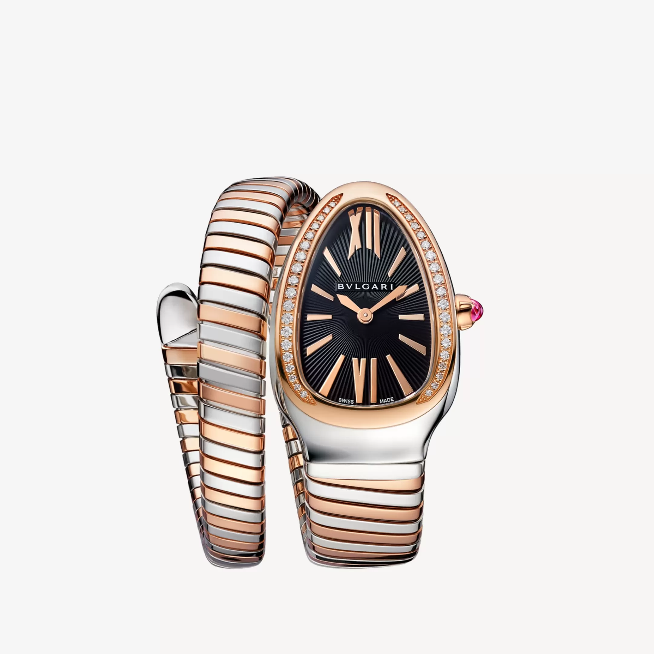 BVLGARI Serpenti Tubogas Uhr Schwarz Shop
