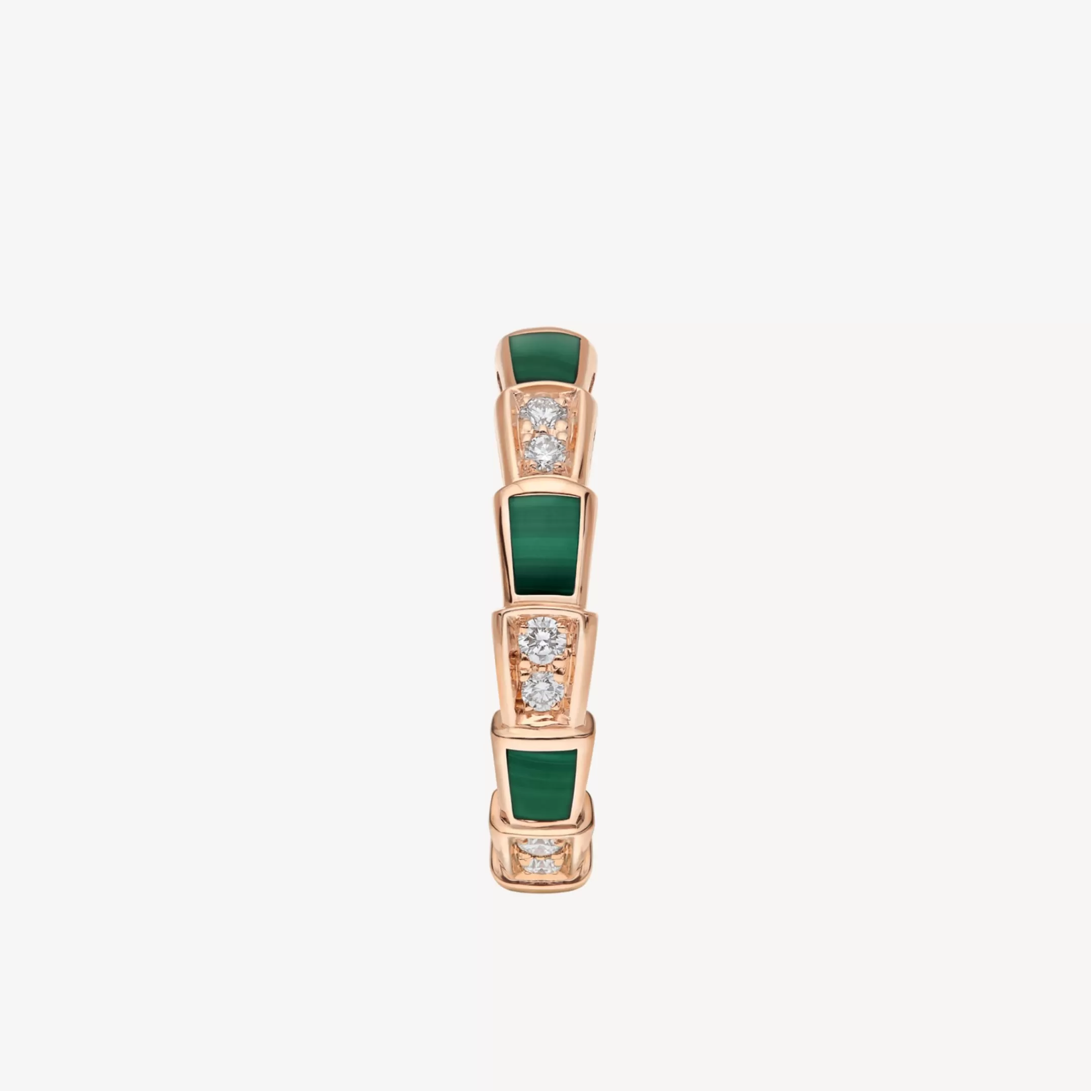 BVLGARI Serpenti Viper Ring Grun Fashion