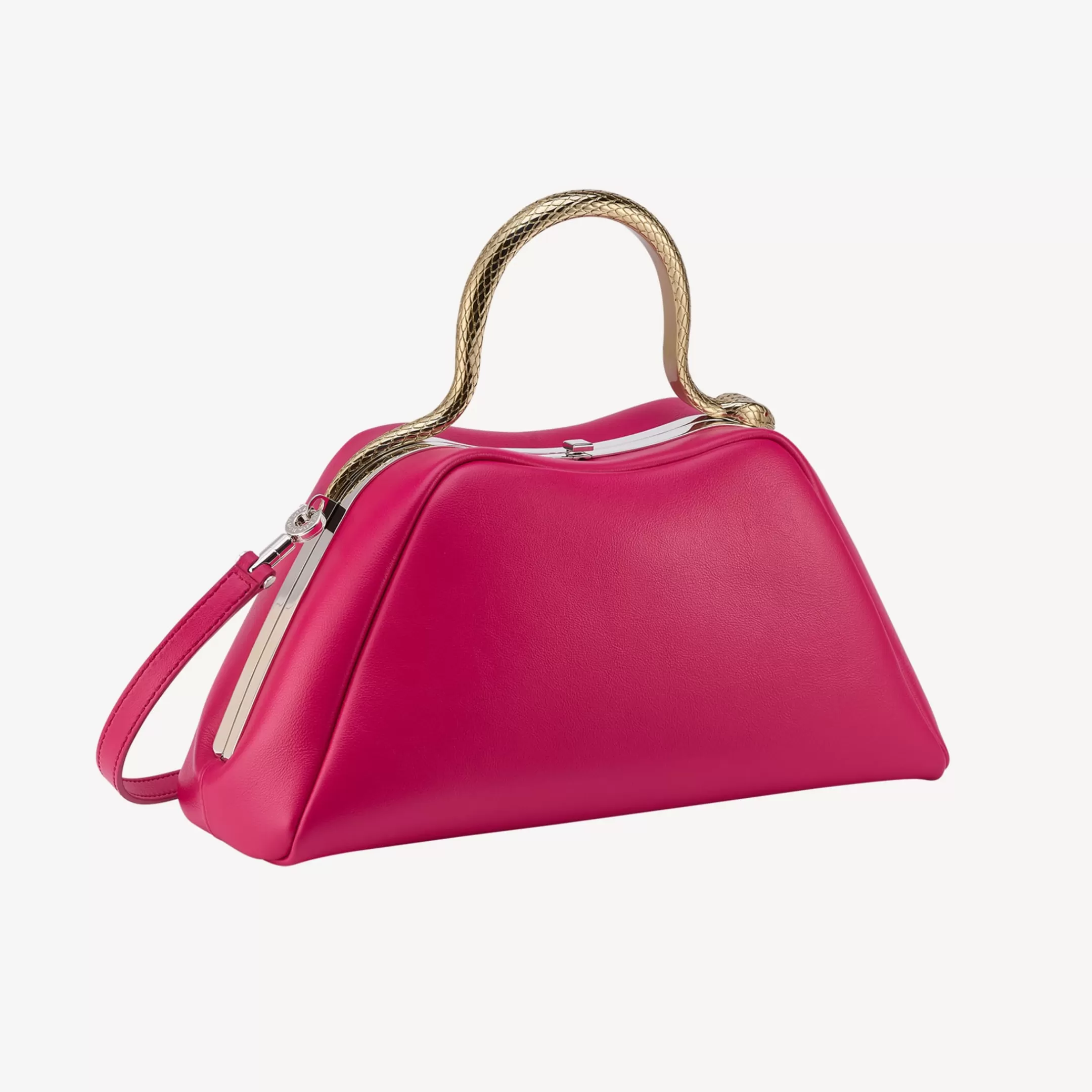 BVLGARI Serpentine Henkeltasche Rosa Store