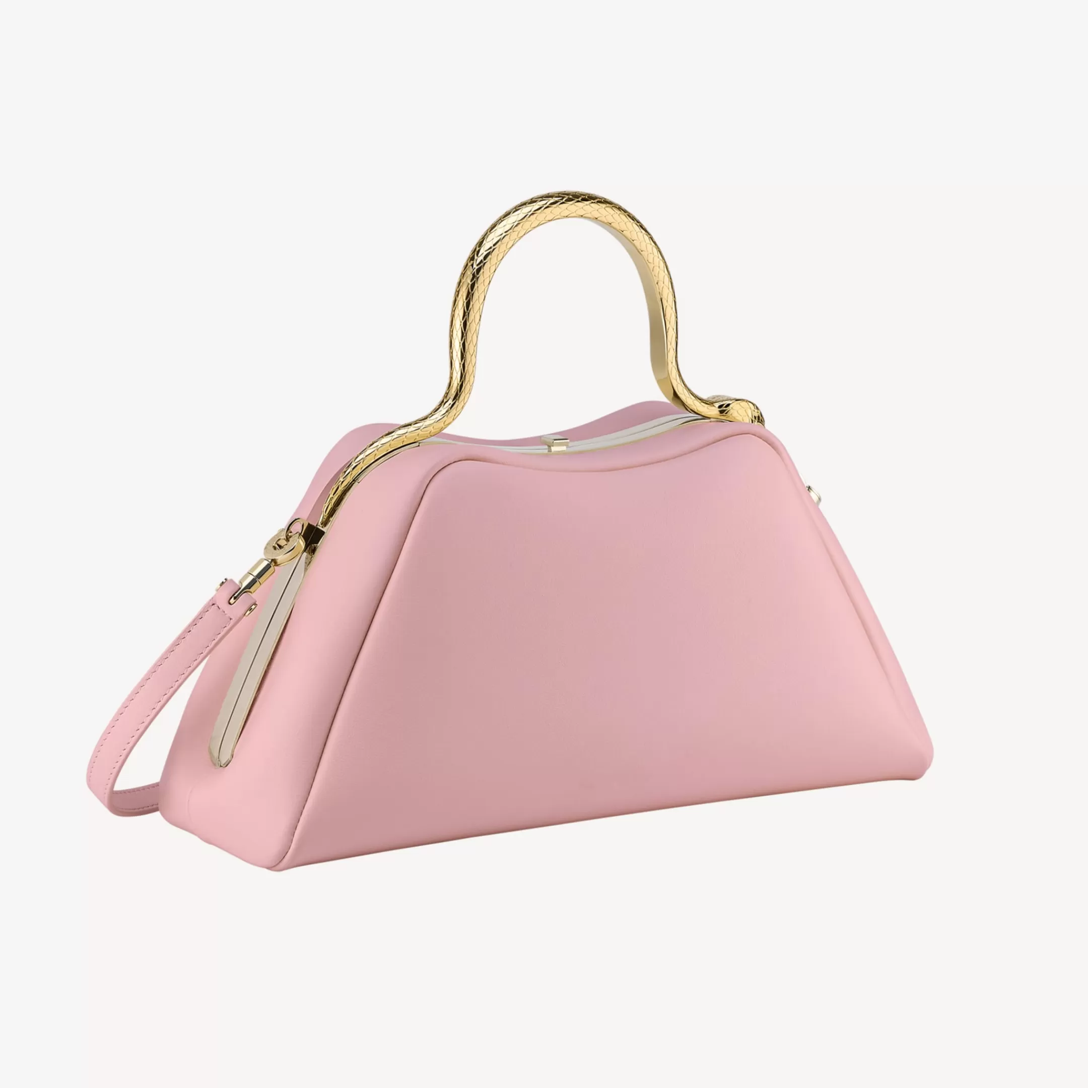 BVLGARI Serpentine Henkeltasche Rosa Outlet