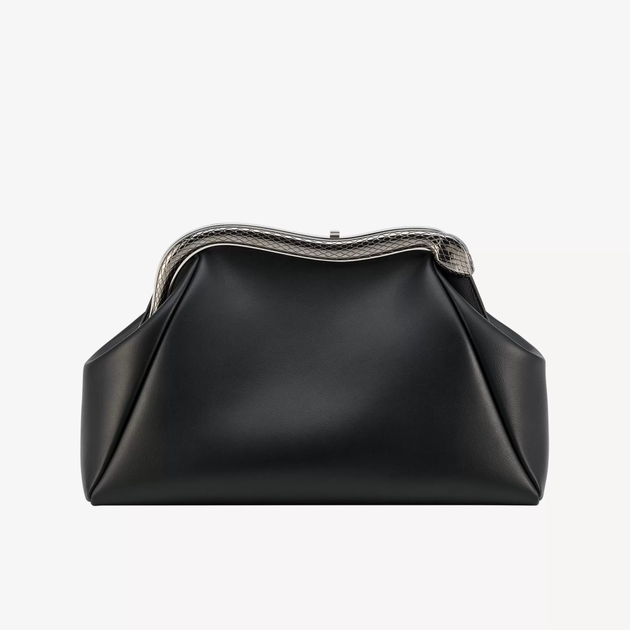 BVLGARI Serpentine Pouch Schwarz Fashion