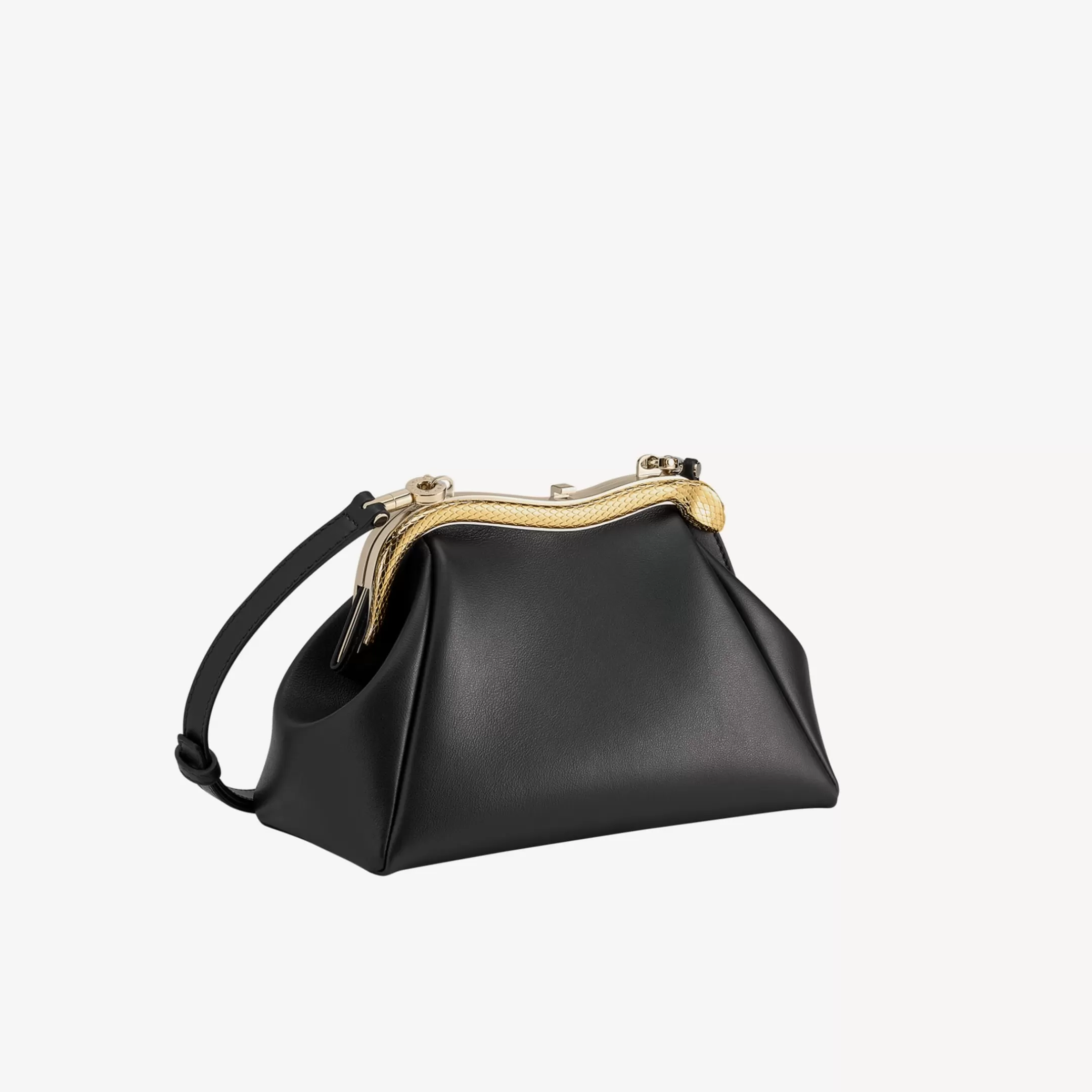 BVLGARI Serpentine Pouch Schwarz Online