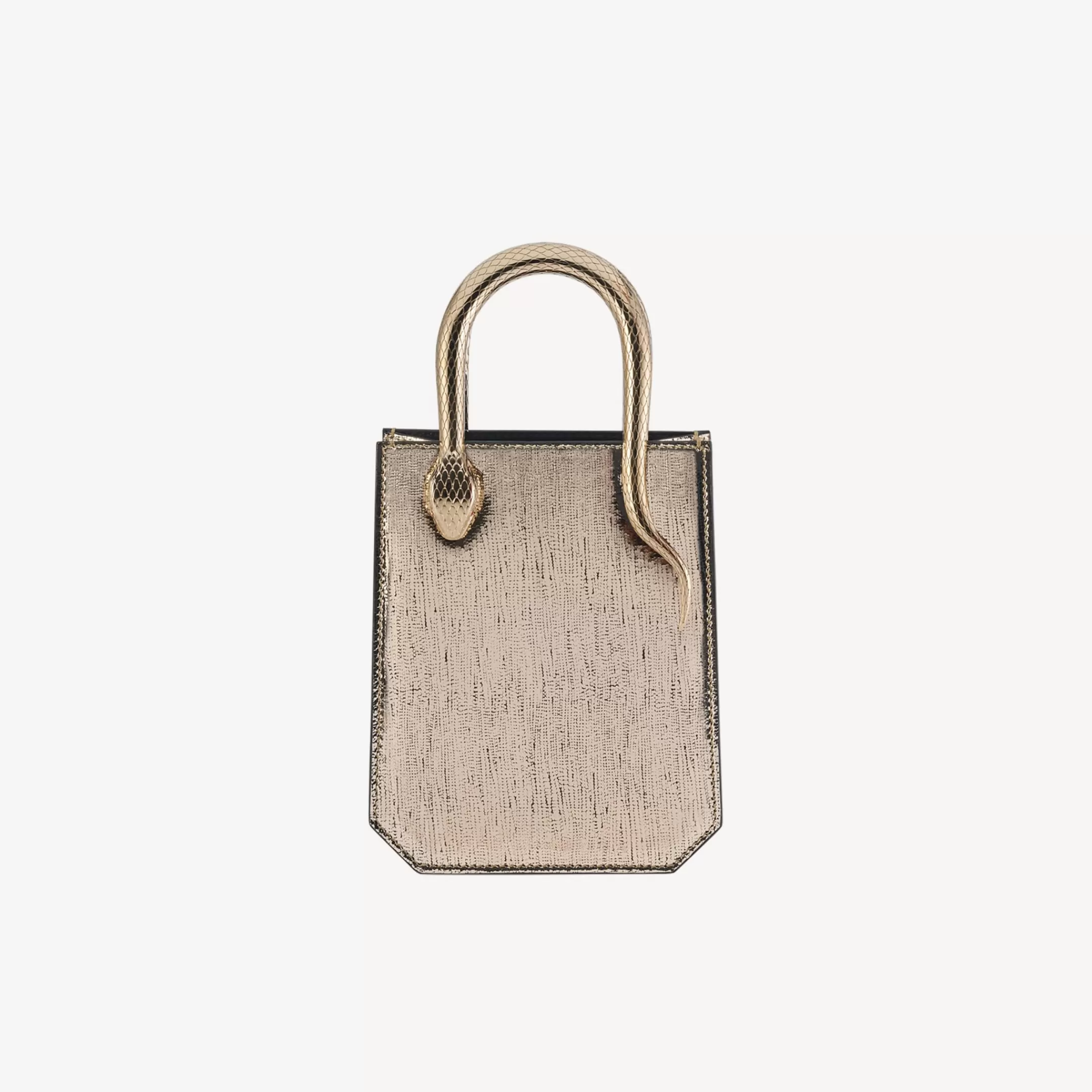 BVLGARI Serpentine Tragetasche Helles Gold Hot