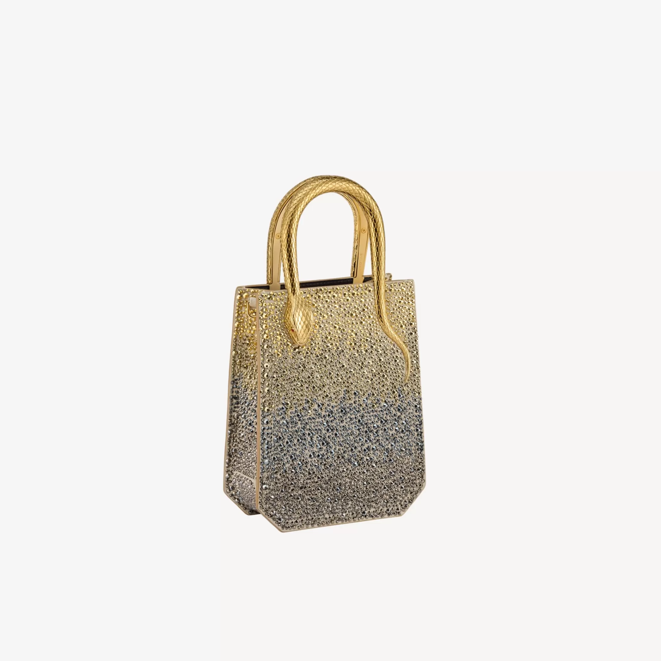 BVLGARI Serpentine Tragetasche Helles Gold New