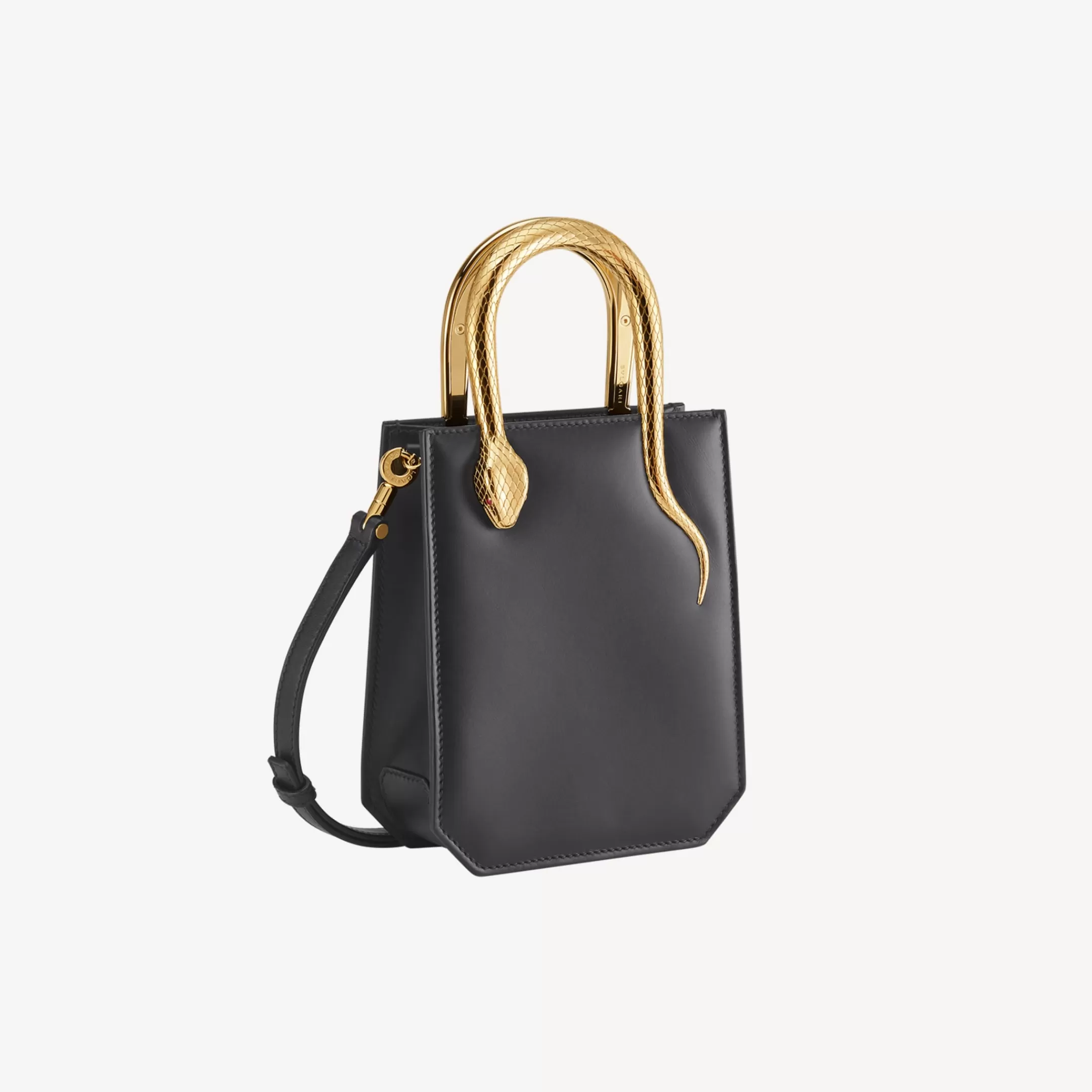 BVLGARI Serpentine Tragetasche Schwarz Fashion